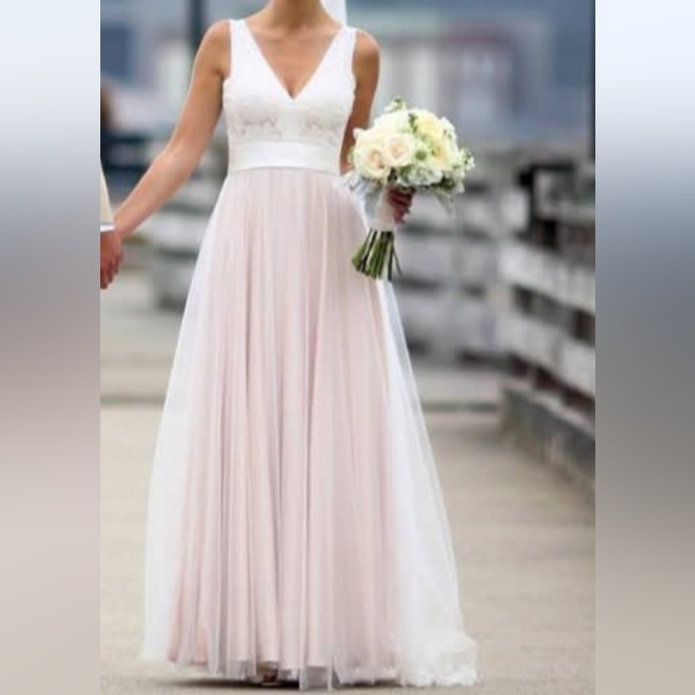 BHLDN Anthropologie Tasmin Wedding Dress - Picture 2 of 3